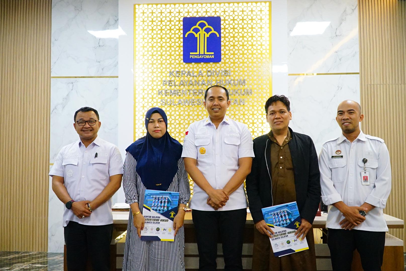 Kanwil Kemenkum Sulsel Berhasil Mediasi Sengketa Merek “Haes” di Gowa